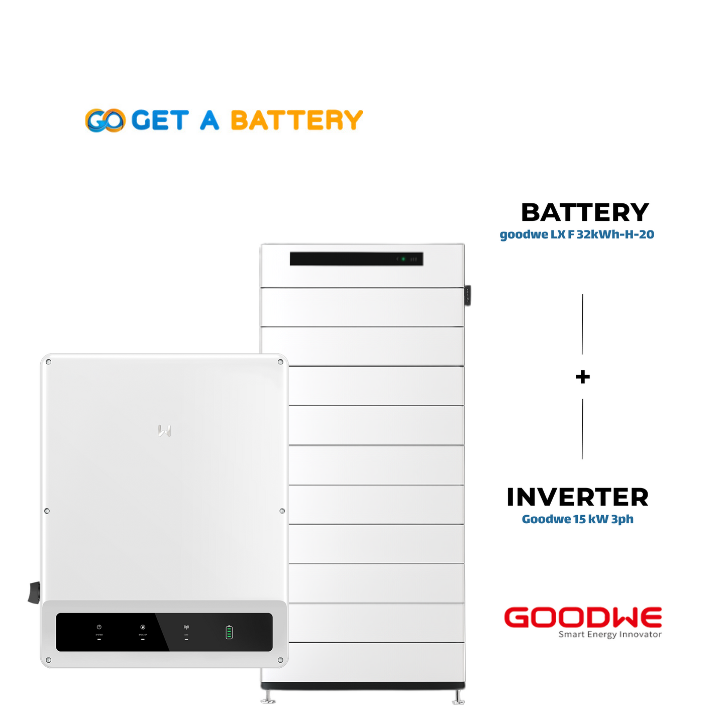 GoodWe 32 KWh Battery
GoodWe 15KW 3-ph Hybrid Inverter