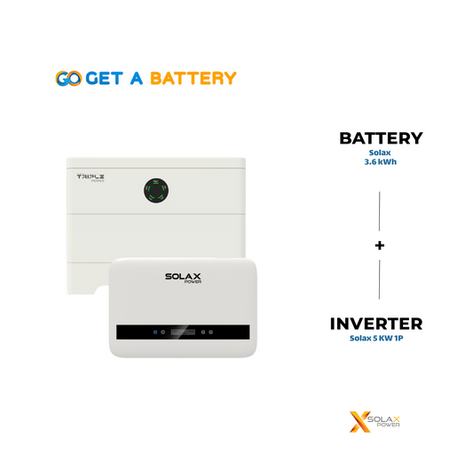 Solax 3.6kWh Battery 