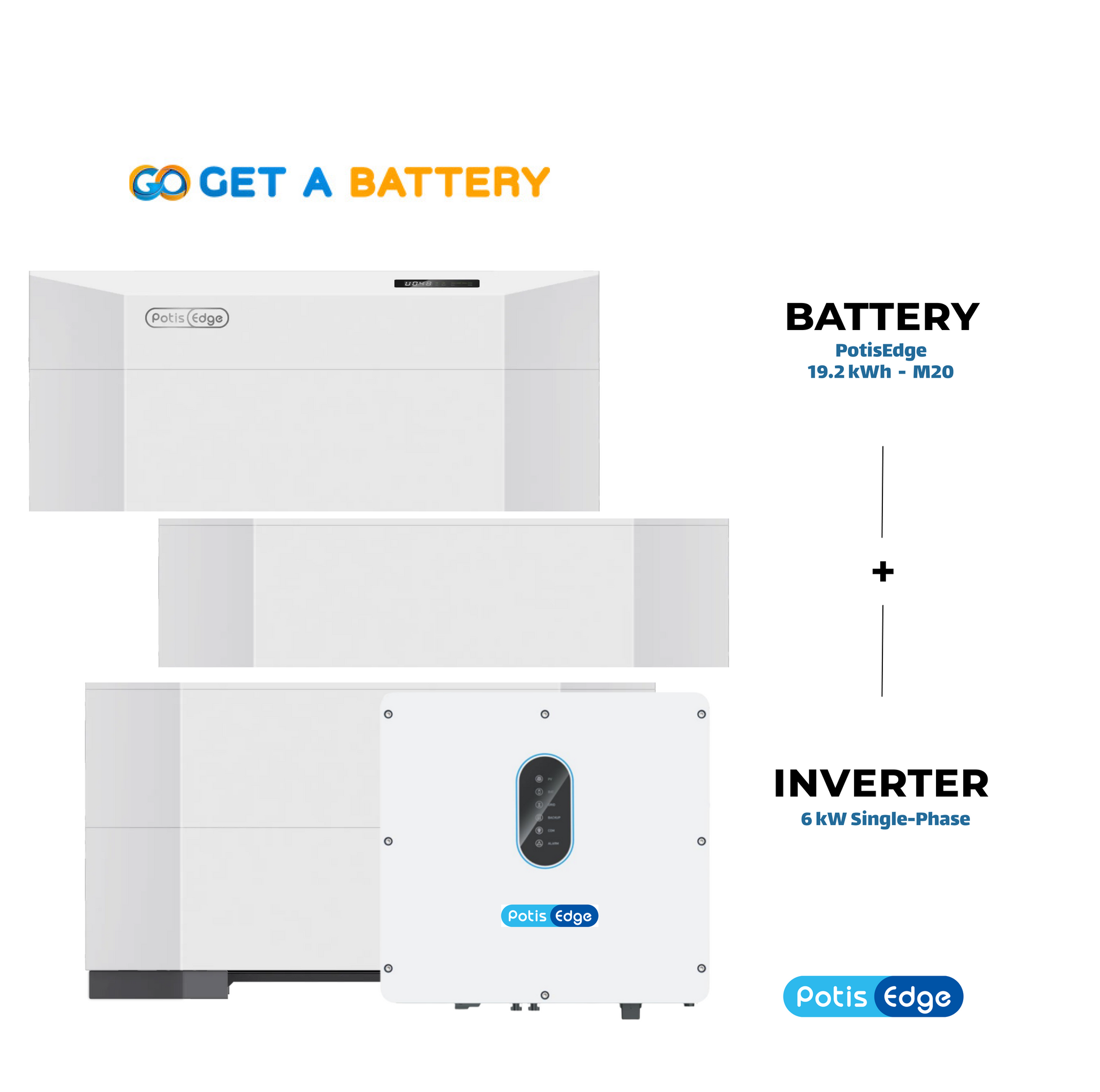 PotisEdge battery 19.2kWh
