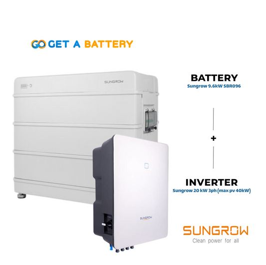 Sungrow 9.6kW Battery with 3ph inverter