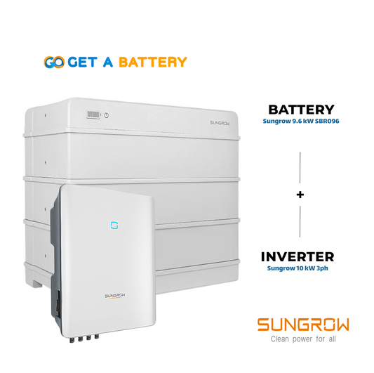Sungrow SBR096 (9.6kWh) + SH10RT Inverter |  New Install - 3 Phase