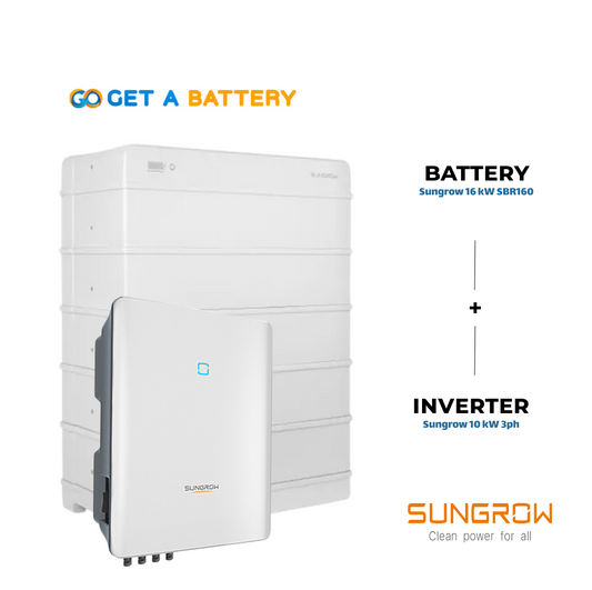 sungrow solar battery with solar inverters